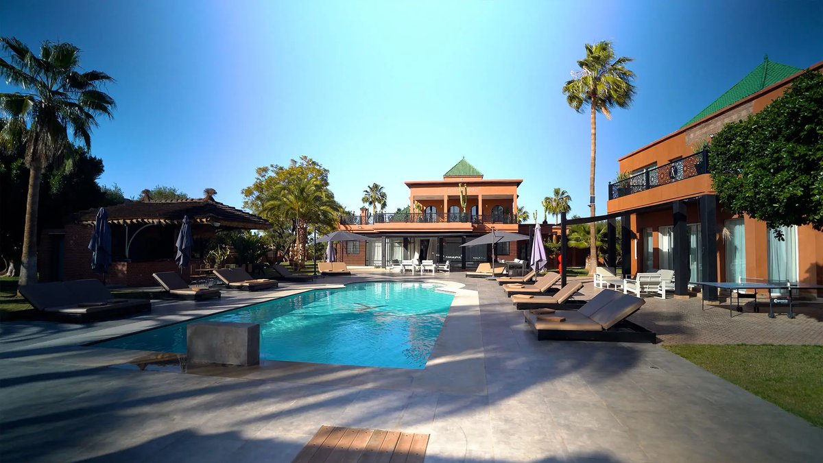 Villa pool, Marrakech