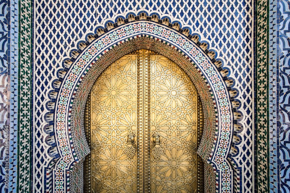 Royal Palace doors · Fez