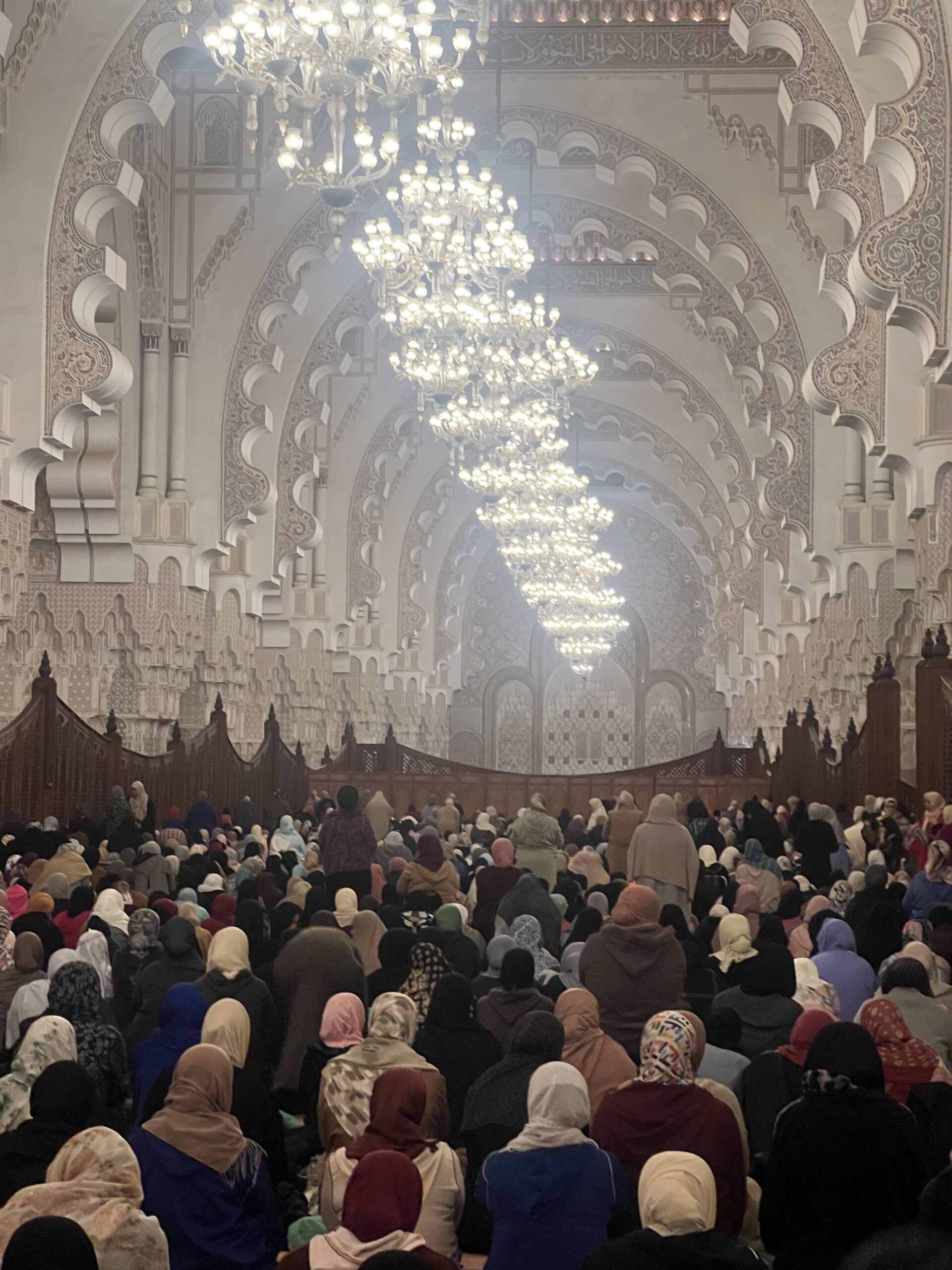 Jumaah at Hassan-II . Casablanca