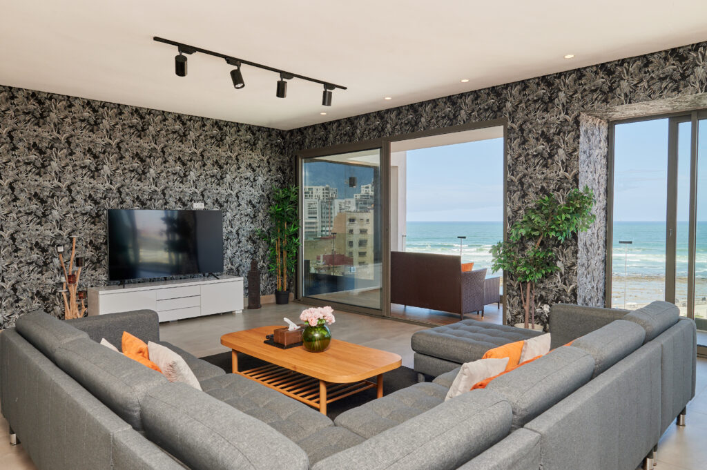 Seaside Apartment Salon- Casablanca